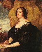 DYCK, Sir Anthony Van Diana Cecil, Countess of Oxford oil on canvas